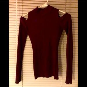 Long sleeve dress sweater